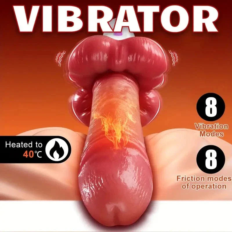 Quusvik 3-in-1 Pleasure Machine with Thrusting, Heating, and Vibration