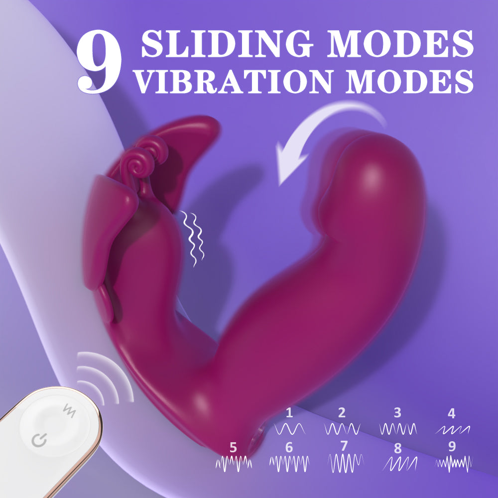 Wearable Vibrating Egg – 9-Mode Dual-Point C-Spot & G-Spot Stimulator with Remote Control