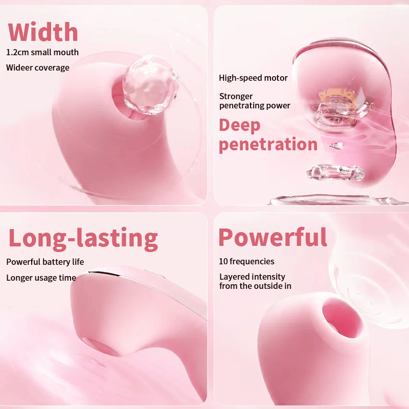 Loving Call Wearable Clitoral Suction & Warming Vibrator