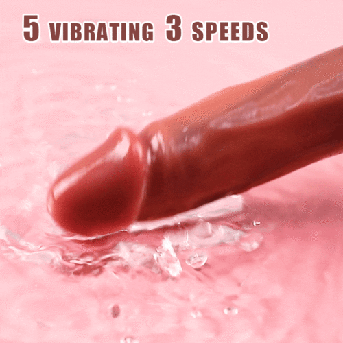 9.17" Rotating & Swinging Dildo – 5 Beads, 8 Vibrating Modes, Remote Control & Suction Cup