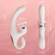 Quusvik - Sandra Tongue Licking Vibrator – 9 Vibrations & 9 Thrusting Modes, Vacuum Suction, IPX7 Waterproof, G-Spot & Clitoral Stimulation