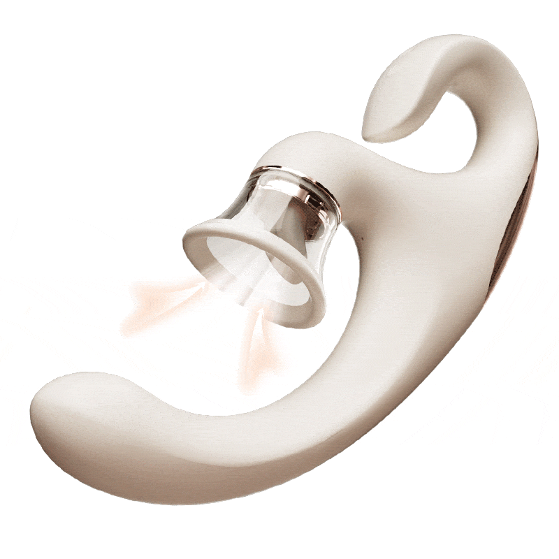 Quusvik - Sandra Tongue Licking Vibrator – 9 Vibrations & 9 Thrusting Modes, Vacuum Suction, IPX7 Waterproof, G-Spot & Clitoral Stimulation