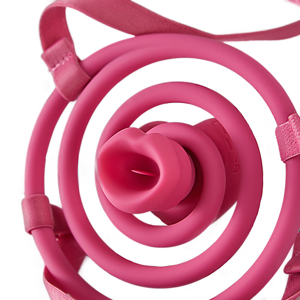 Wearable Vibrating Bra with Nipple Clamps – Discreet & Adjustable Stimulation