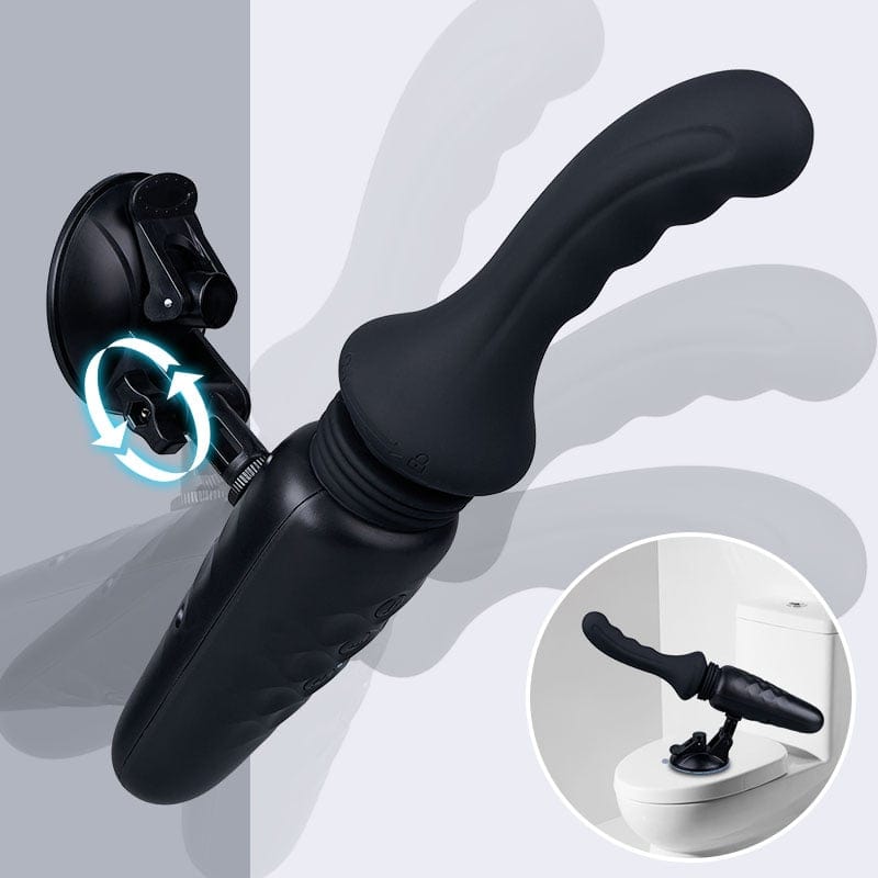 Quusvik Dark Knight - 13.39" Premium Auto Thrusting & Vibrating Machine