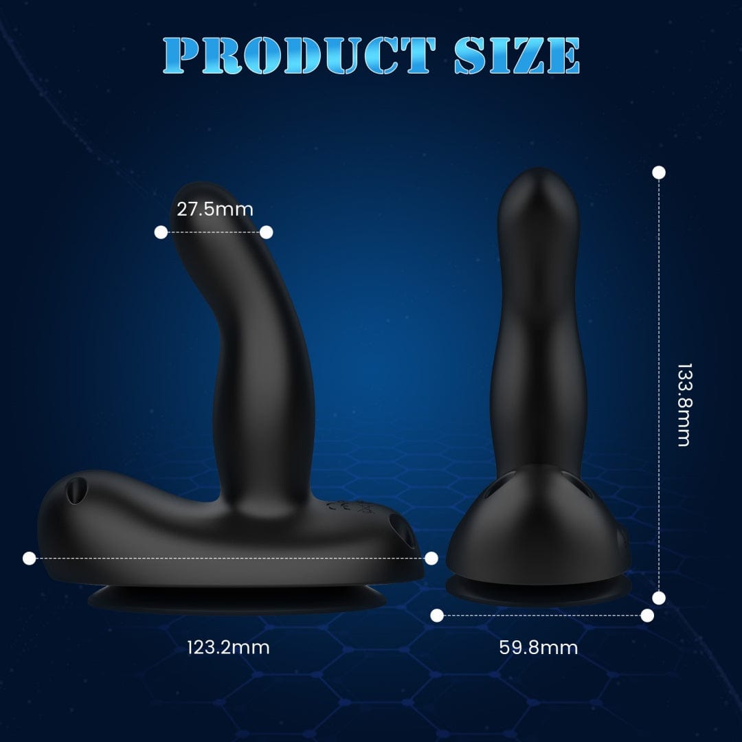 5.27'' Mini Saddle G Spot Prostate Vibrator With Suction Cup & Panty
