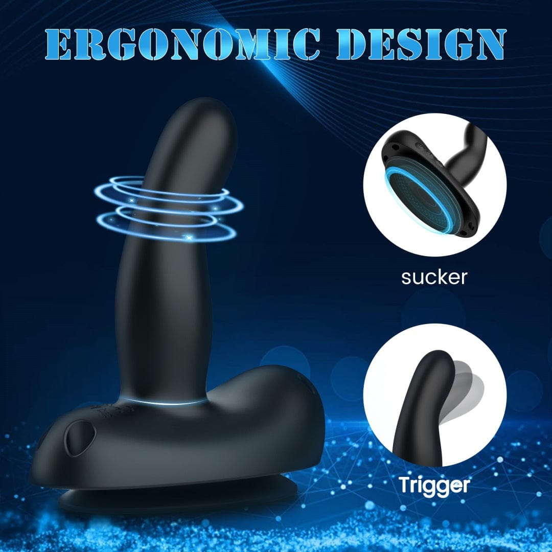 5.27'' Mini Saddle G Spot Prostate Vibrator With Suction Cup & Panty