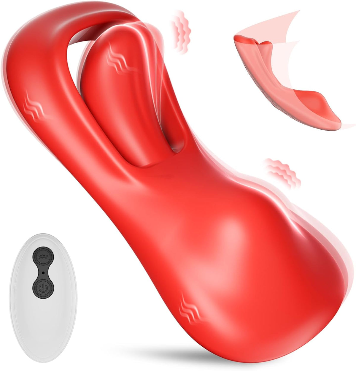 Quusvik Tongue Wearable Vibrator with Remote and APP Control