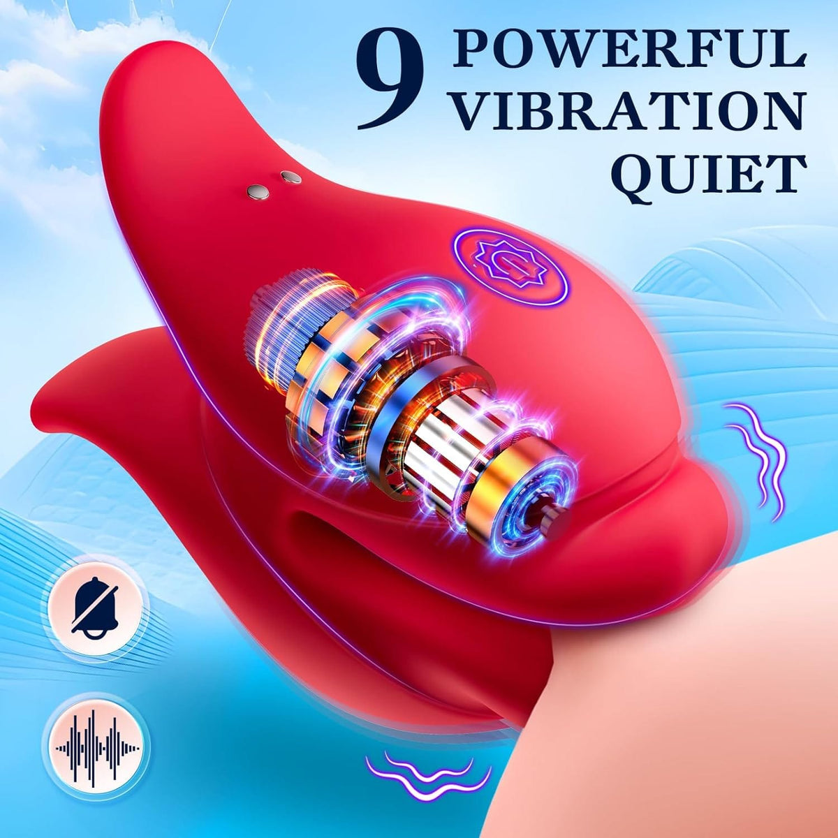 BDSM Mouth-Shaped Nipple & Clitoral Stimulator – APP & Remote Control