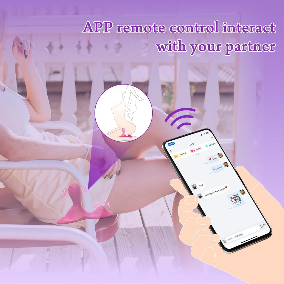 Butterfly Ride-On G-Spot Vibrator – Dual Motor, APP & Remote Controlled Cushion Toy, 9+9 Vibration Modes, Waterproof