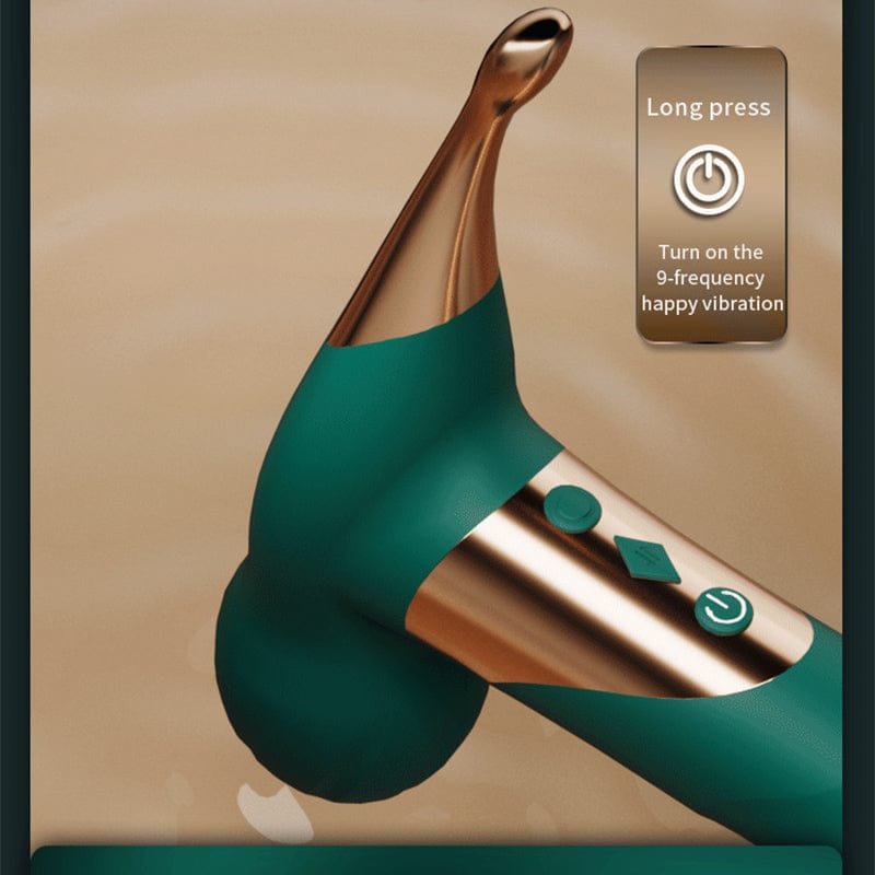 Quusvik Thor Hammer Vibrator – Telescopic & Suction G-Spot Massager, 10 Modes, Magnetic Rechargeable, IPX6 Waterproof