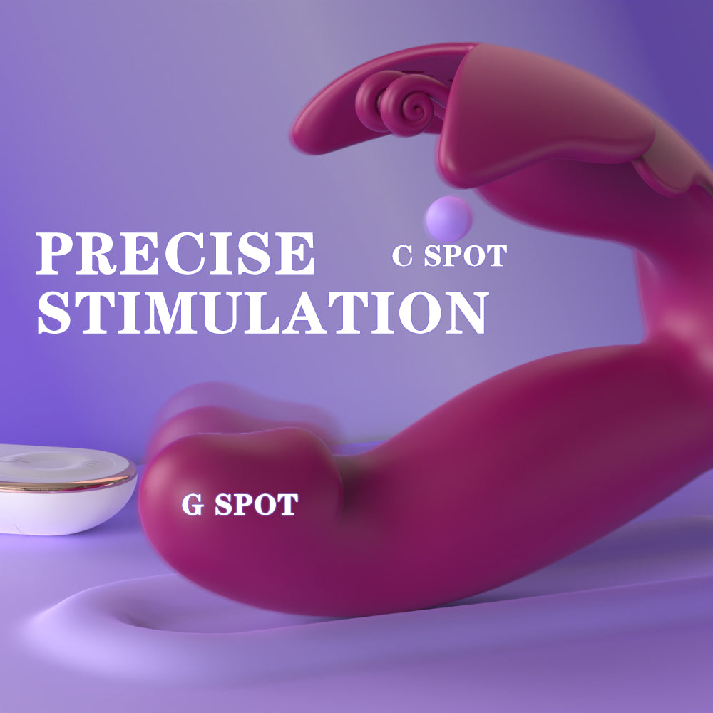 Wearable Vibrating Egg – 9-Mode Dual-Point C-Spot & G-Spot Stimulator with Remote Control