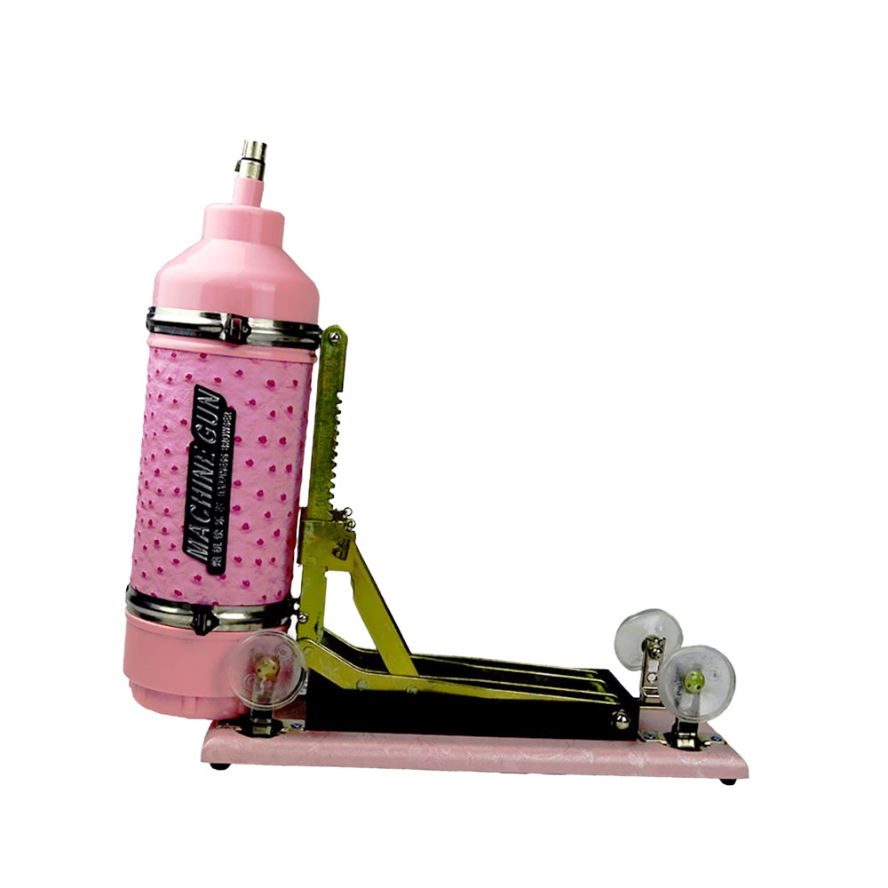 Quusvik Fully Automatic Thrusting & Telescopic Machine Gun (Black/Pink)
