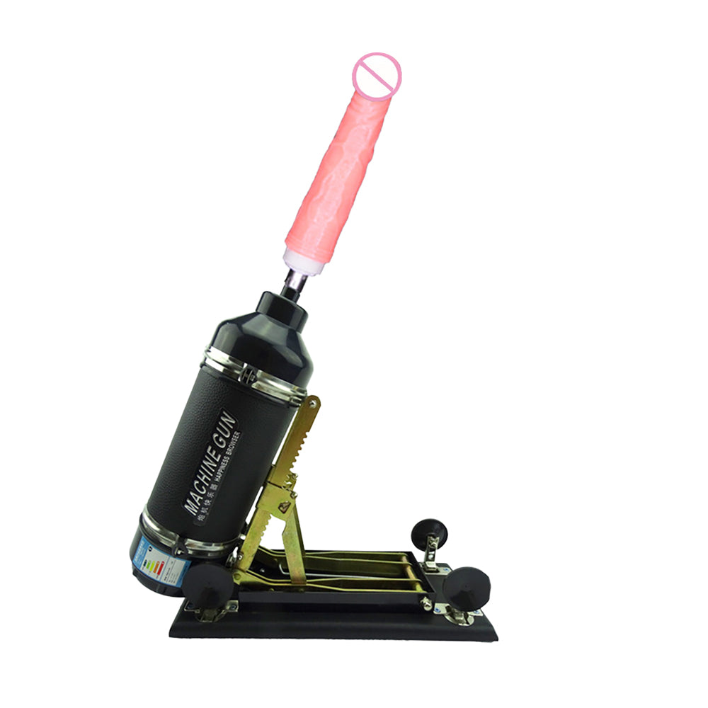 Quusvik Fully Automatic Thrusting & Telescopic Machine Gun (Black/Pink)