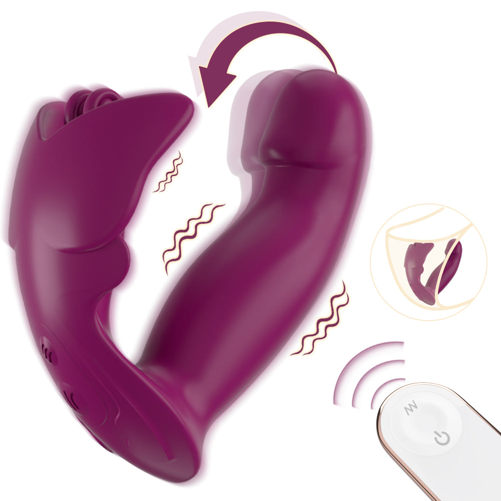 Wearable Vibrating Egg – 9-Mode Dual-Point C-Spot & G-Spot Stimulator with Remote Control