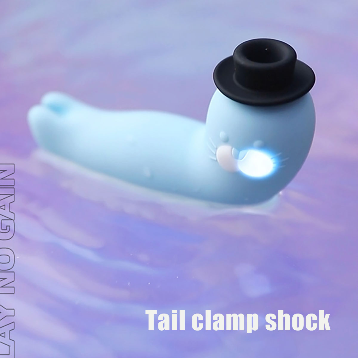 Quusvik - Seal Kiss Dual-Stimulation Toy|Cute Design|5 Suction Modes + 10 Vibration Patterns