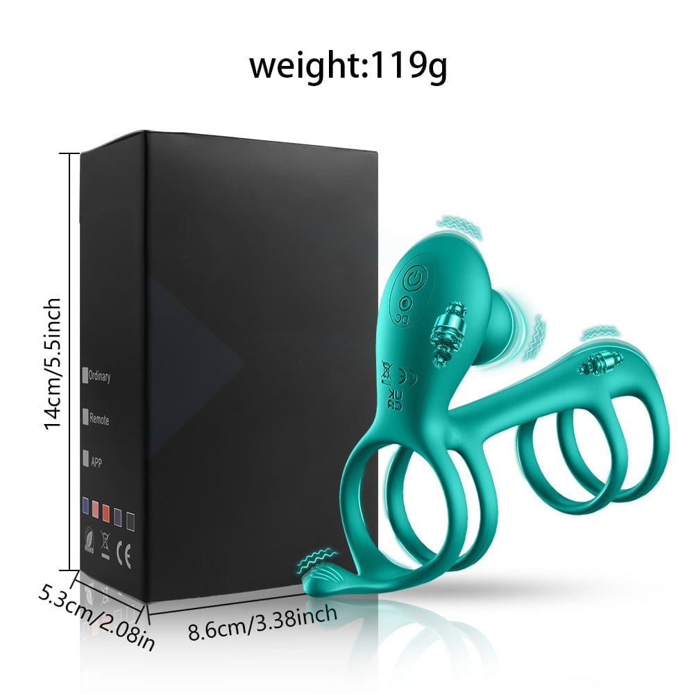 Morgana Silicone Vibrating Penis Rings