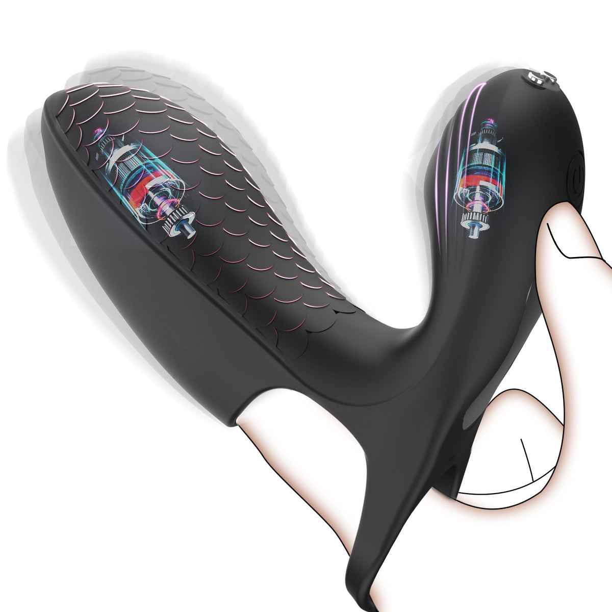 Quusvik 2-in-1 Double Vibration Finger Vibrator – G-Spot & Clitoral Stimulation