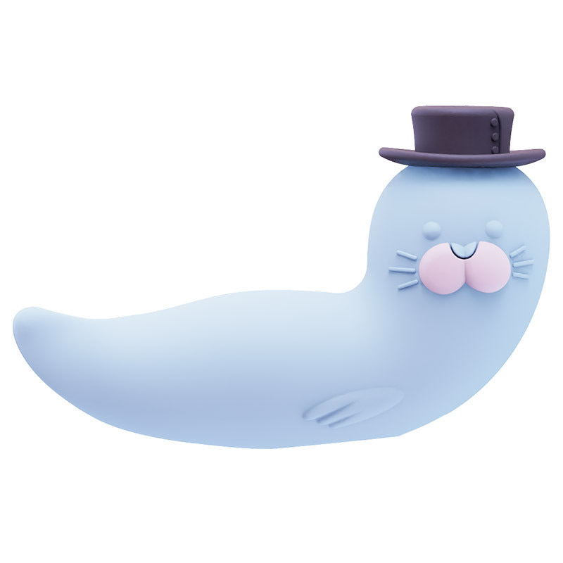 Quusvik - Seal Kiss Dual-Stimulation Toy|Cute Design|5 Suction Modes + 10 Vibration Patterns