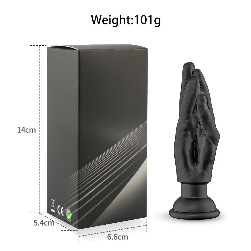 Finger Shaped Vibrating Anal Plug – 10 Modes, Suction Cup Base, Waterproof & Portable