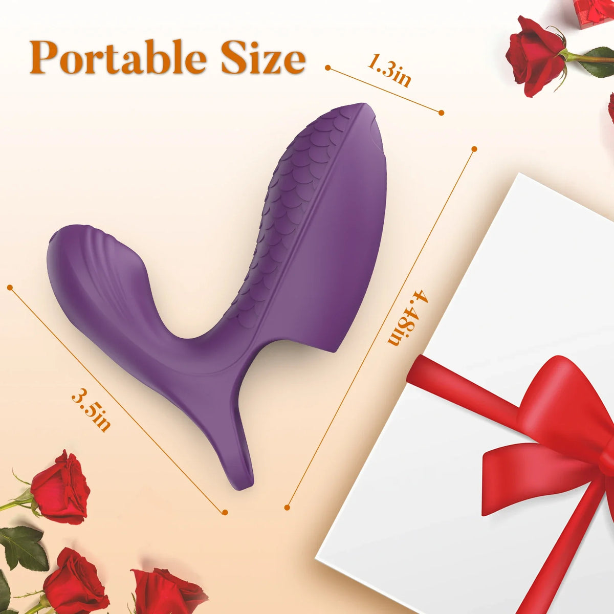 Quusvik 2-in-1 Double Vibration Finger Vibrator – G-Spot & Clitoral Stimulation