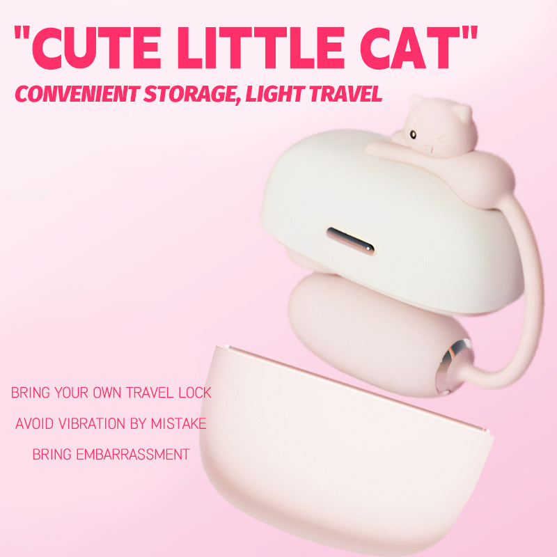 Headset Cat Sucking Vibrator – 10-Mode G-Spot & Clitoral Stimulator with Wireless Remote