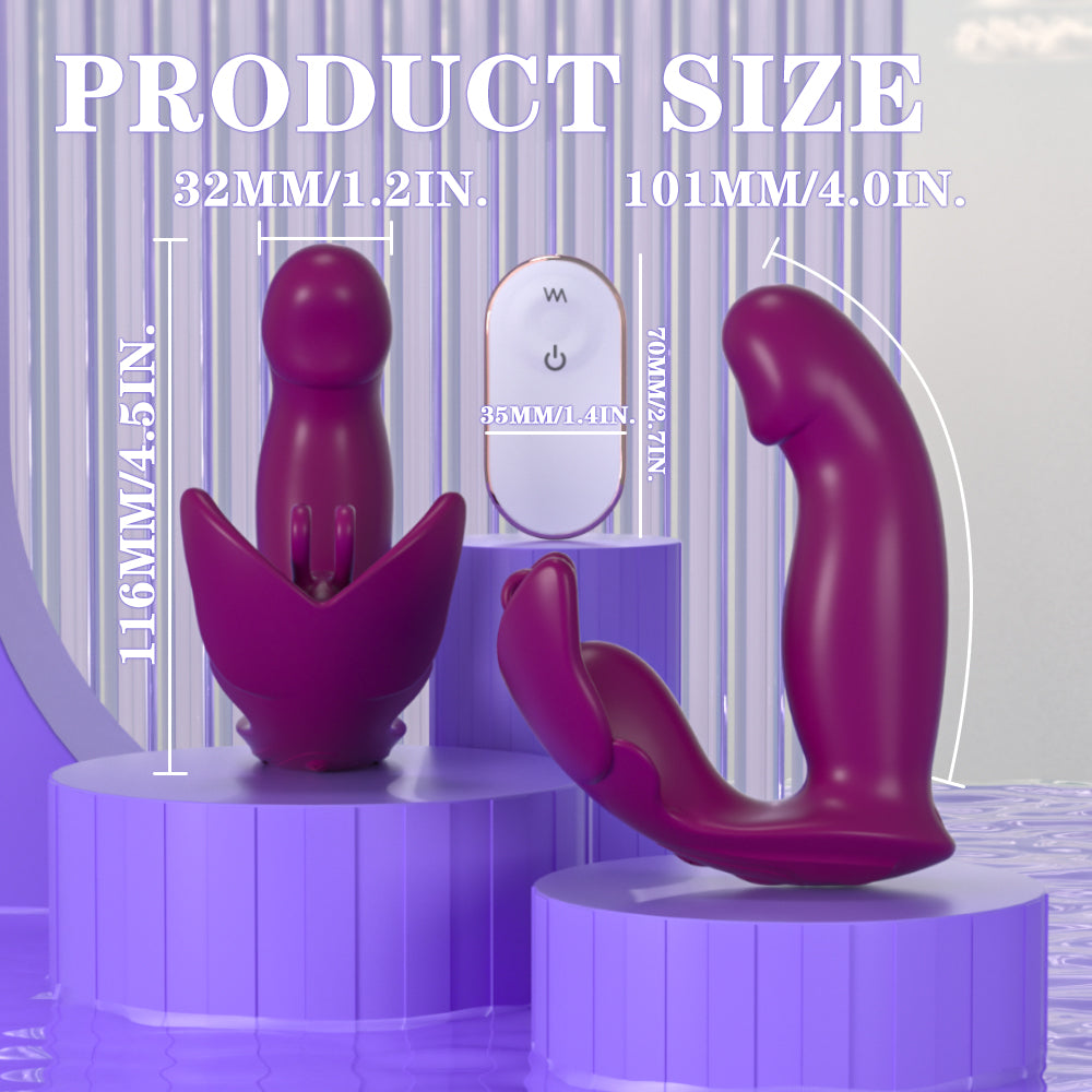 Wearable Vibrating Egg – 9-Mode Dual-Point C-Spot & G-Spot Stimulator with Remote Control