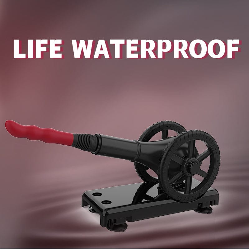Quusvik Cannon-Shaped Thrusting Pleasure Machine with Remote Control