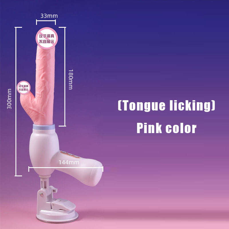 Automatischer Stoßdildo-Vibrator | Saugnapf-Vibrator mit 10 Geschwindigkeiten für Frauen quusvik