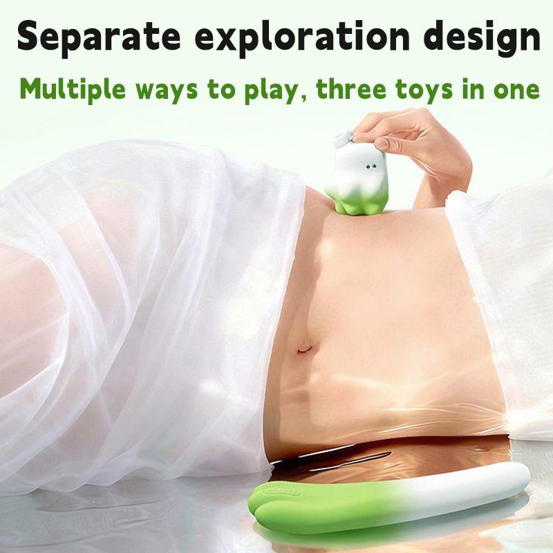 2-in-1 Suction & Telescopic Vibrating Clitoral G Spot Vibrator