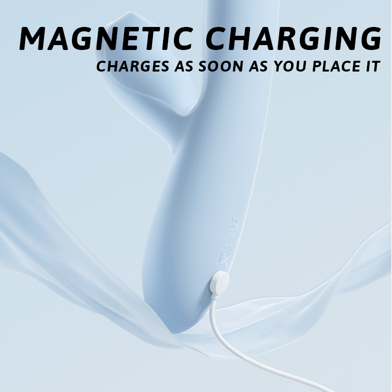 Quusvik Tina Suction & Thrusting Rabbit Vibrator – 23 Modes, Dual G-Spot & Clitoral Stimulation, IPX7 Waterproof