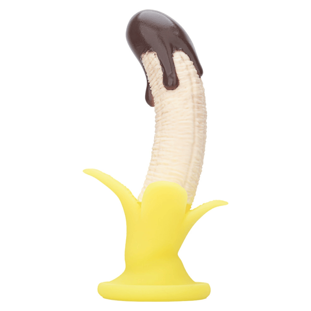 Chocolate Banana Silicone Dildo