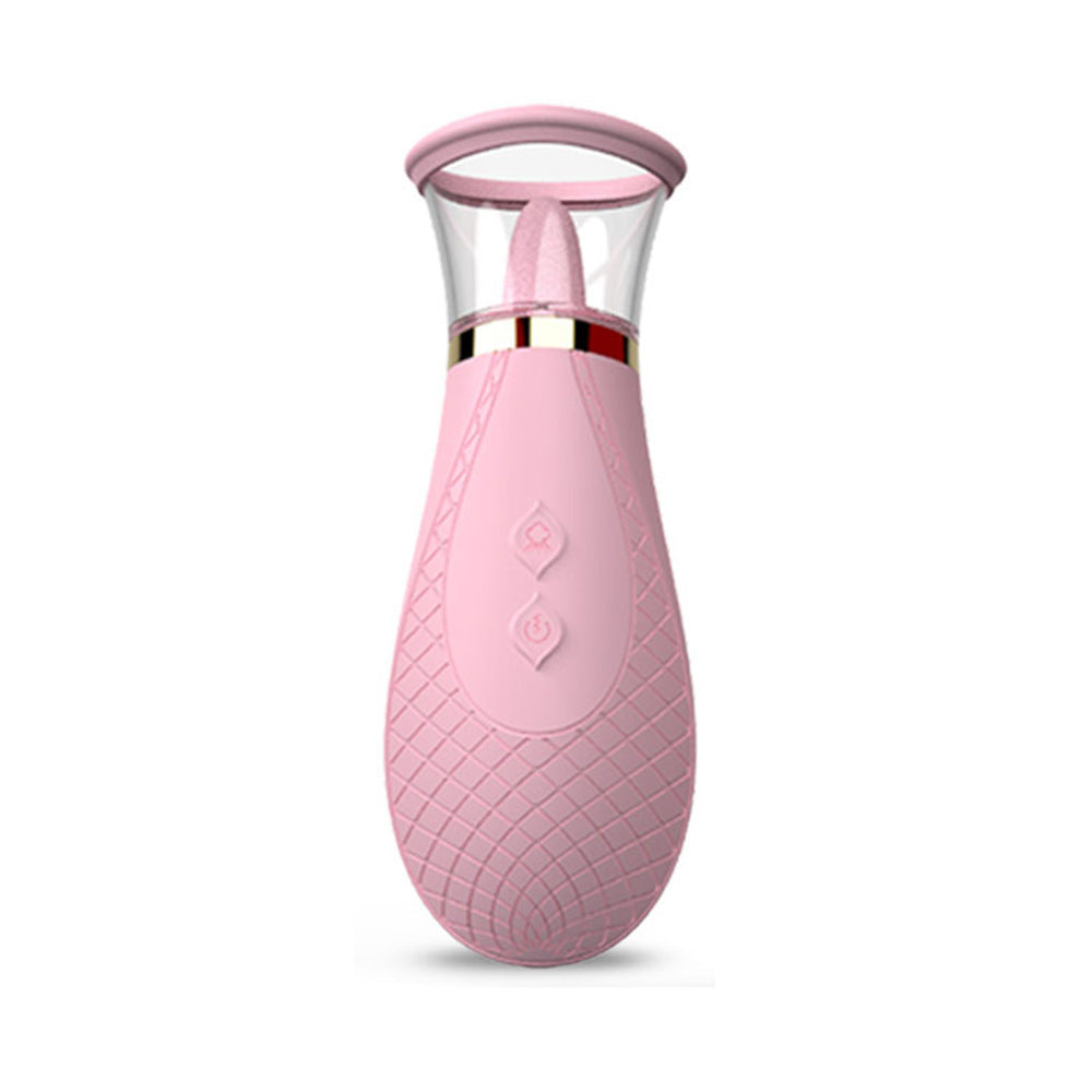 Quusvik- Schander Women's Sucking Machine Spitting Vibrator Women's Tongue Licking Stick Adult Sex Products Women's Sex Products - Quusvik