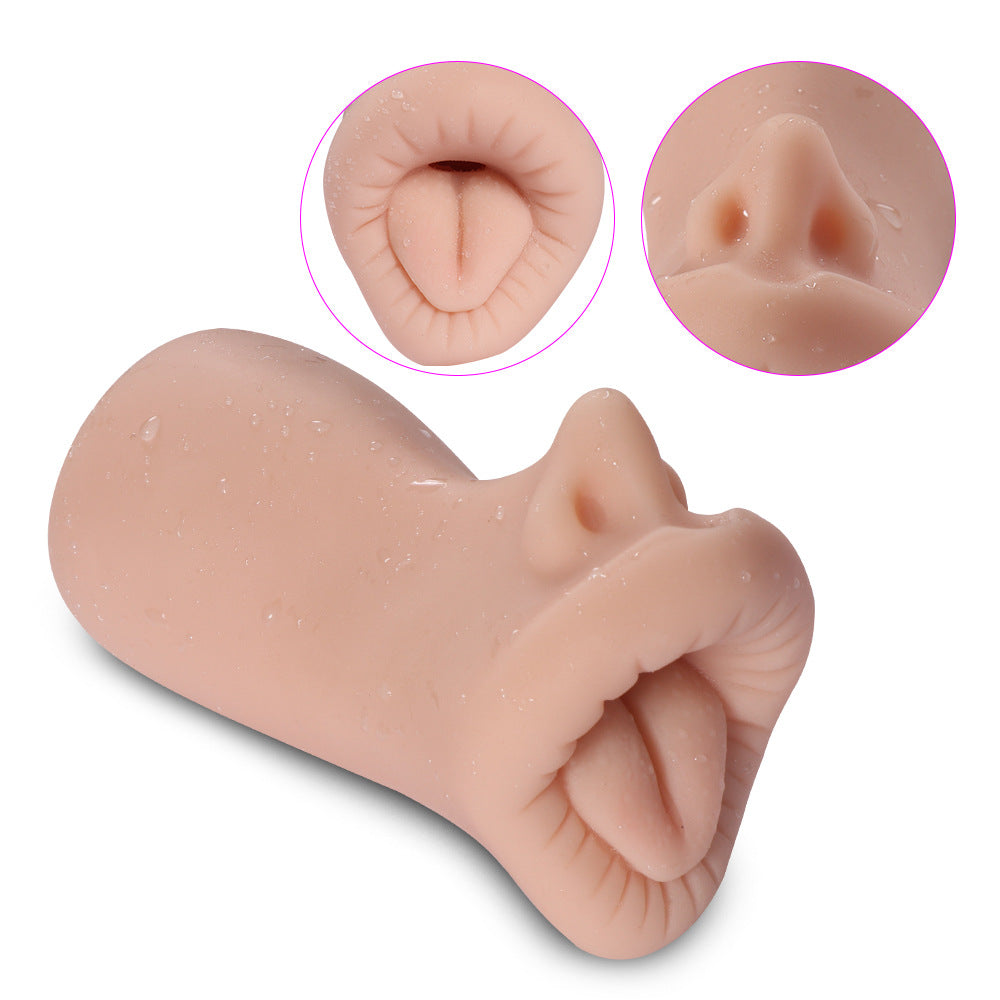 Quusvik- Men's Masturbation Device Oral Sex Device Aircraft Cup - Quusvik