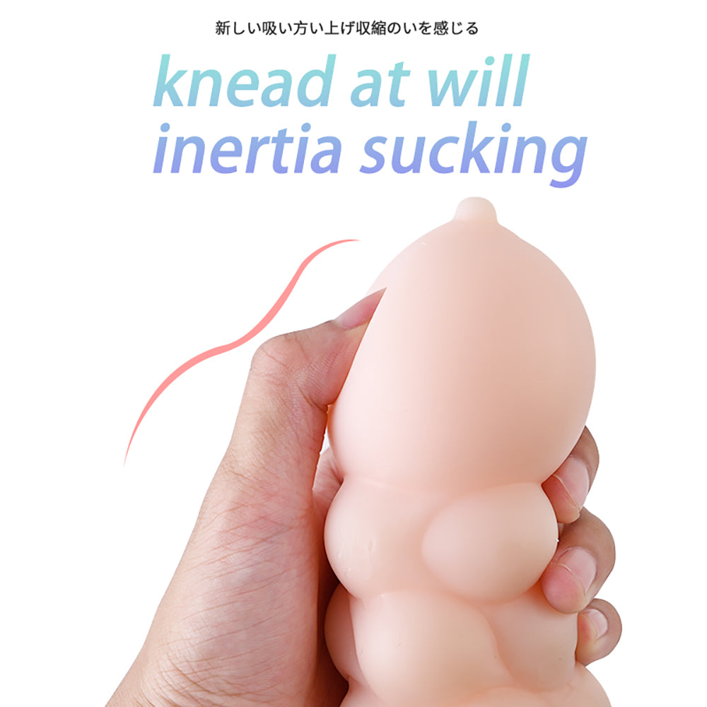 Quusvik- Silicone Breast Real Vaginas Male Masturbation Cup - Quusvik