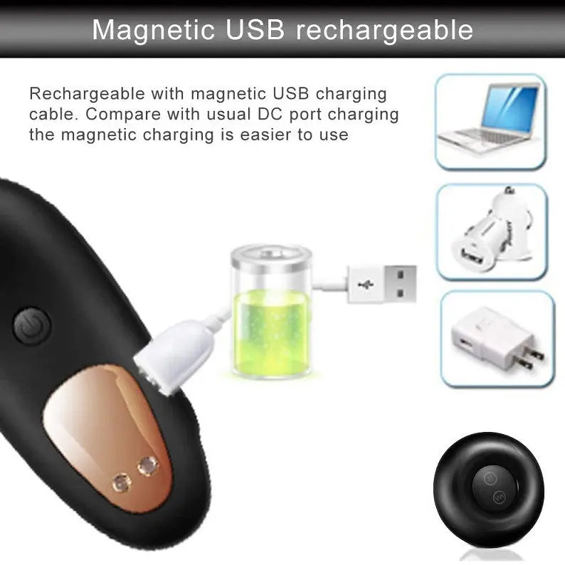 Quusvik Thrusting Anal Vibrator Prostate Massager with Cock Ring for intimate pleasure4