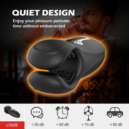 Quusvik - Vise trainer, penis trainer, vibrating male equipment, massage, numbing vibration