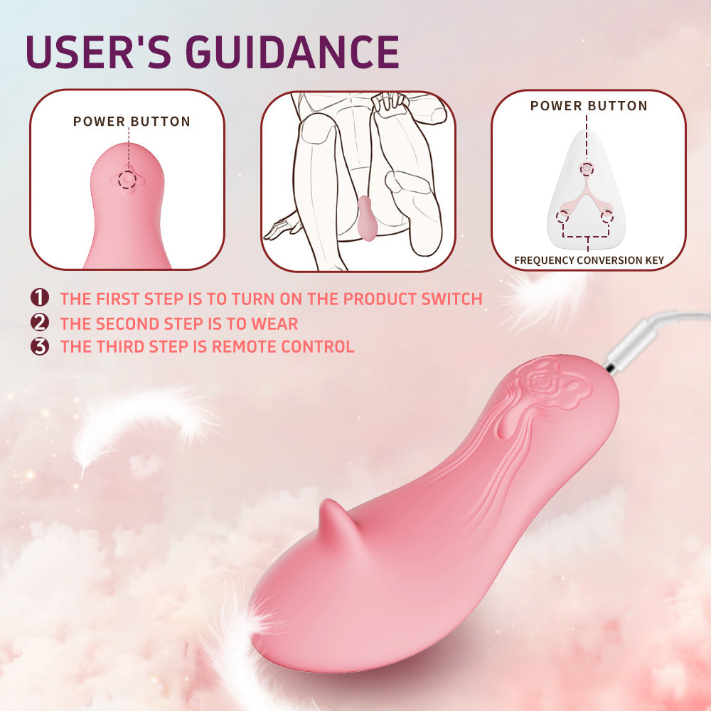 Quusvik remote control wearable female vibrator for creative masturbation2