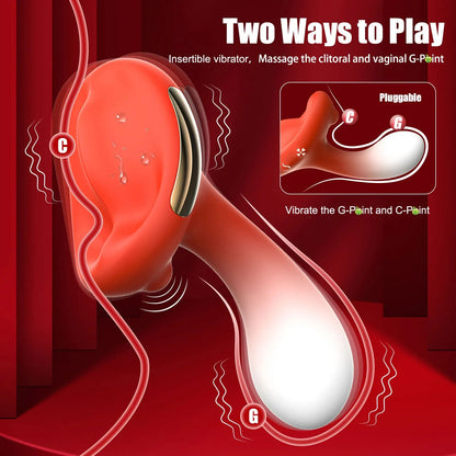 Mini Clitoral Stimulator – 10 Vibration Modes, USB Rechargeable G-Spot & Nipple Vibrator