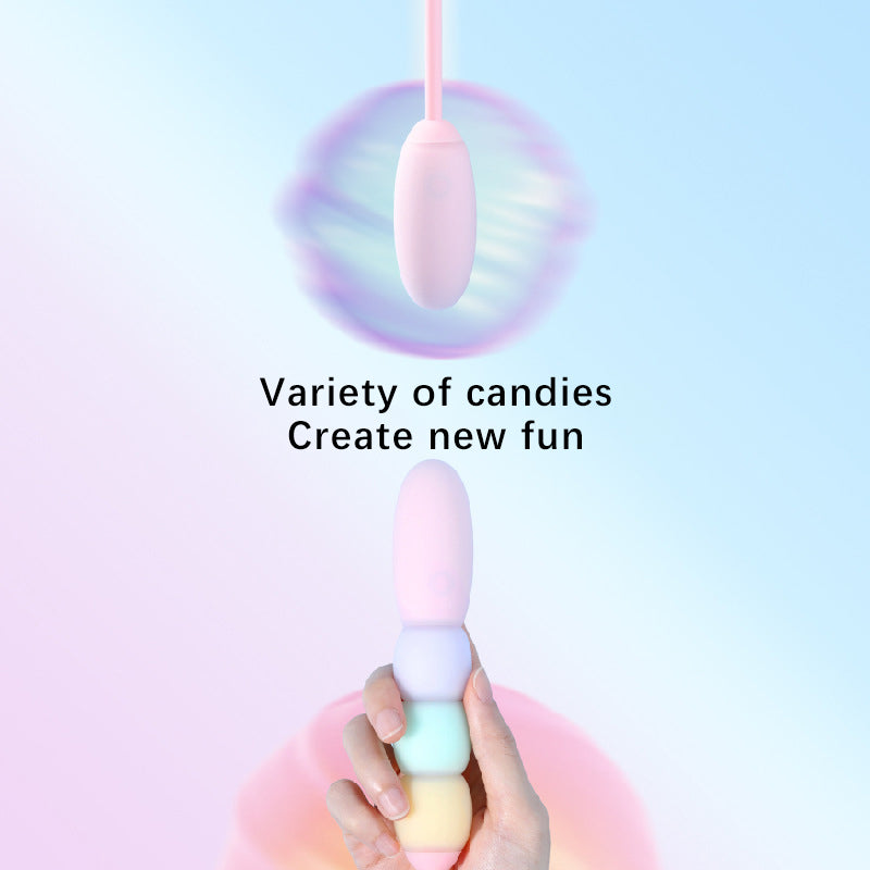 Quusvik - Candy Vibrator DIY Vibrator Egg Removable Sex Toys Female Masturbator