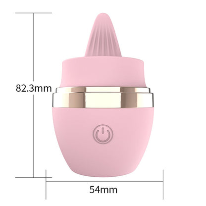 Quusvik Licking Tongue Clit Vibrator – 10 Modes Sonic Vibration, USB Rechargeable, Waterproof G-Spot & Clitoris Stimulator