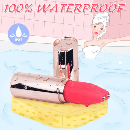 Quusvik - Lipstick vibrator women's small invisible massage masturbator adult toy fun jump egg