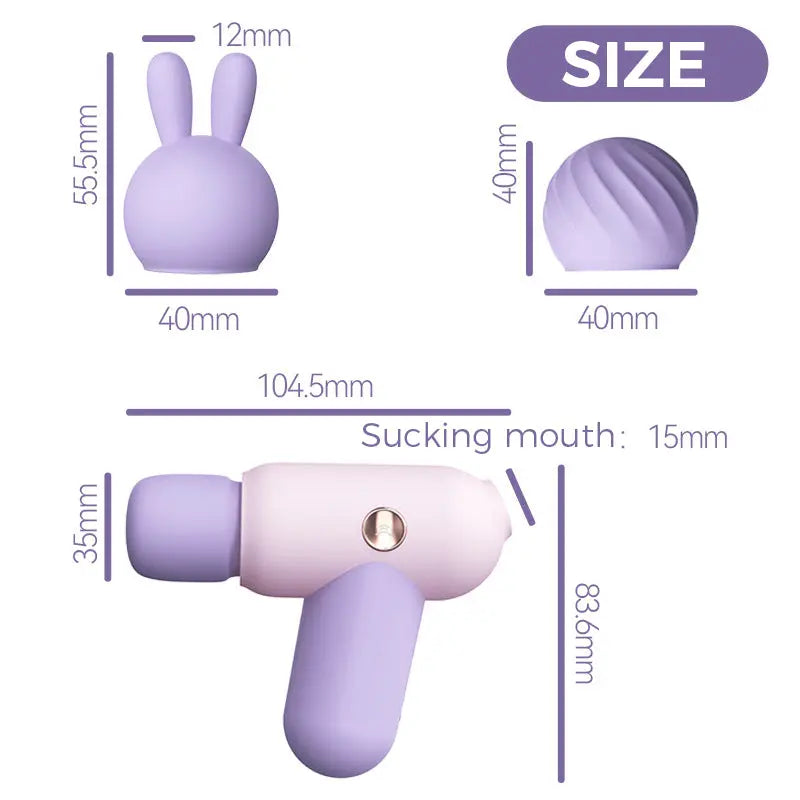 Quusvik AV Stick Egg-sucking Vibrating Masturbation Massager for Women4