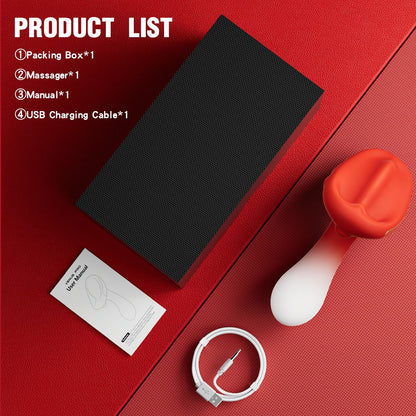 Mini Clitoral Stimulator – 10 Vibration Modes, USB Rechargeable G-Spot & Nipple Vibrator