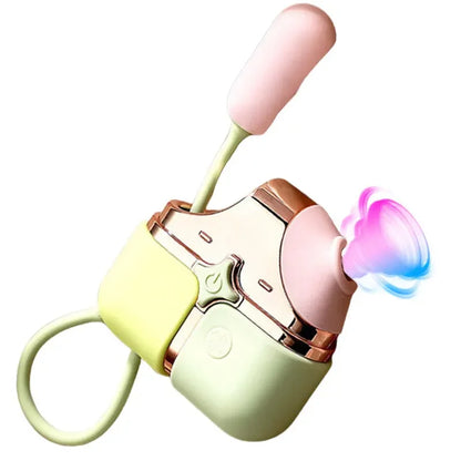 Quusvik- Exquisite Box 2-in-1 Clit Sucker With Bullet Vibrator