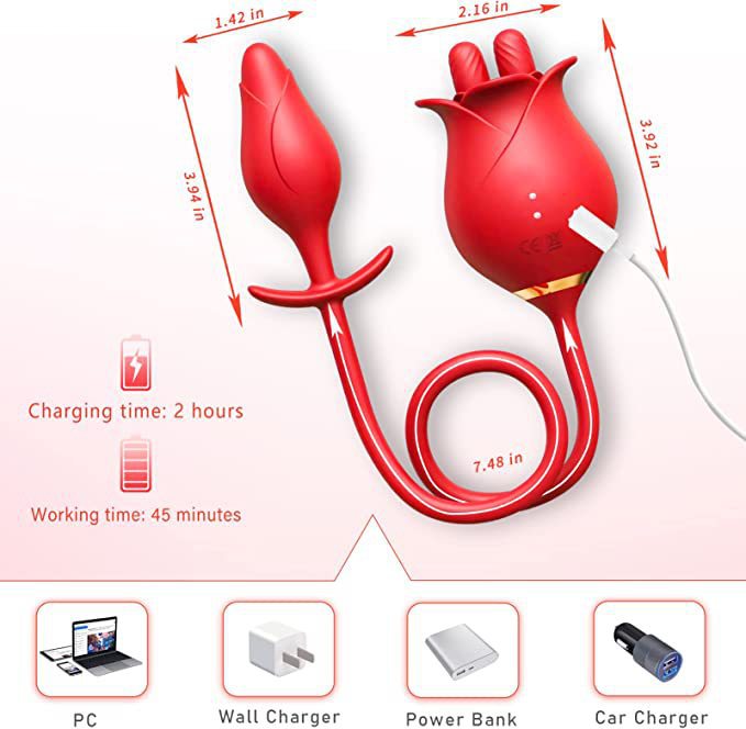 Quusvik - Rose Romeo with Plug