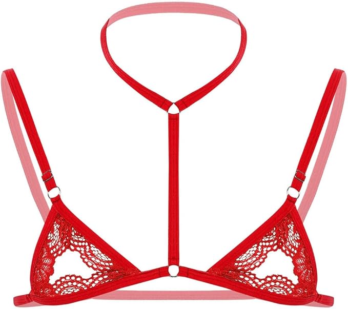 Three Point Bra Sexy Lace Three-point Bra Sexy Underwear For Men – Quusvik