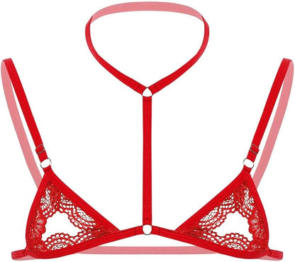 Sexy Lace Three-point Bra Sexy Underwear For Men