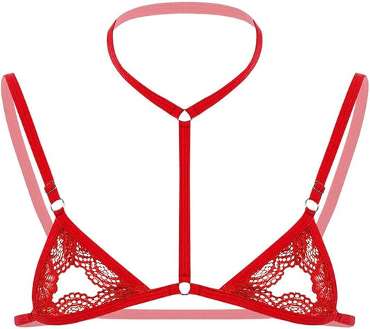 Sexy Lace Three-point Bra Sexy Underwear For Men
