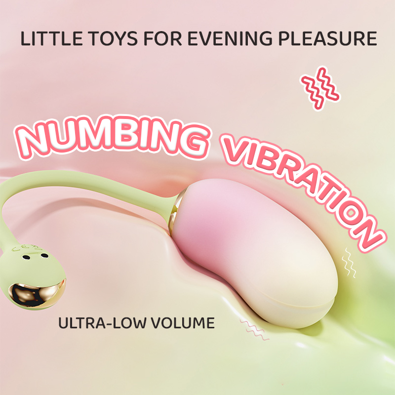 Quusvik Bean Vibrator Jumping Egg Female Insertable Clitoral Orgasm Masturbator