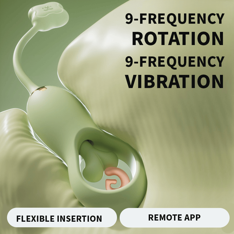 Xiao Qiao Rotating G-Spot & Clitoral Vibrating Egg